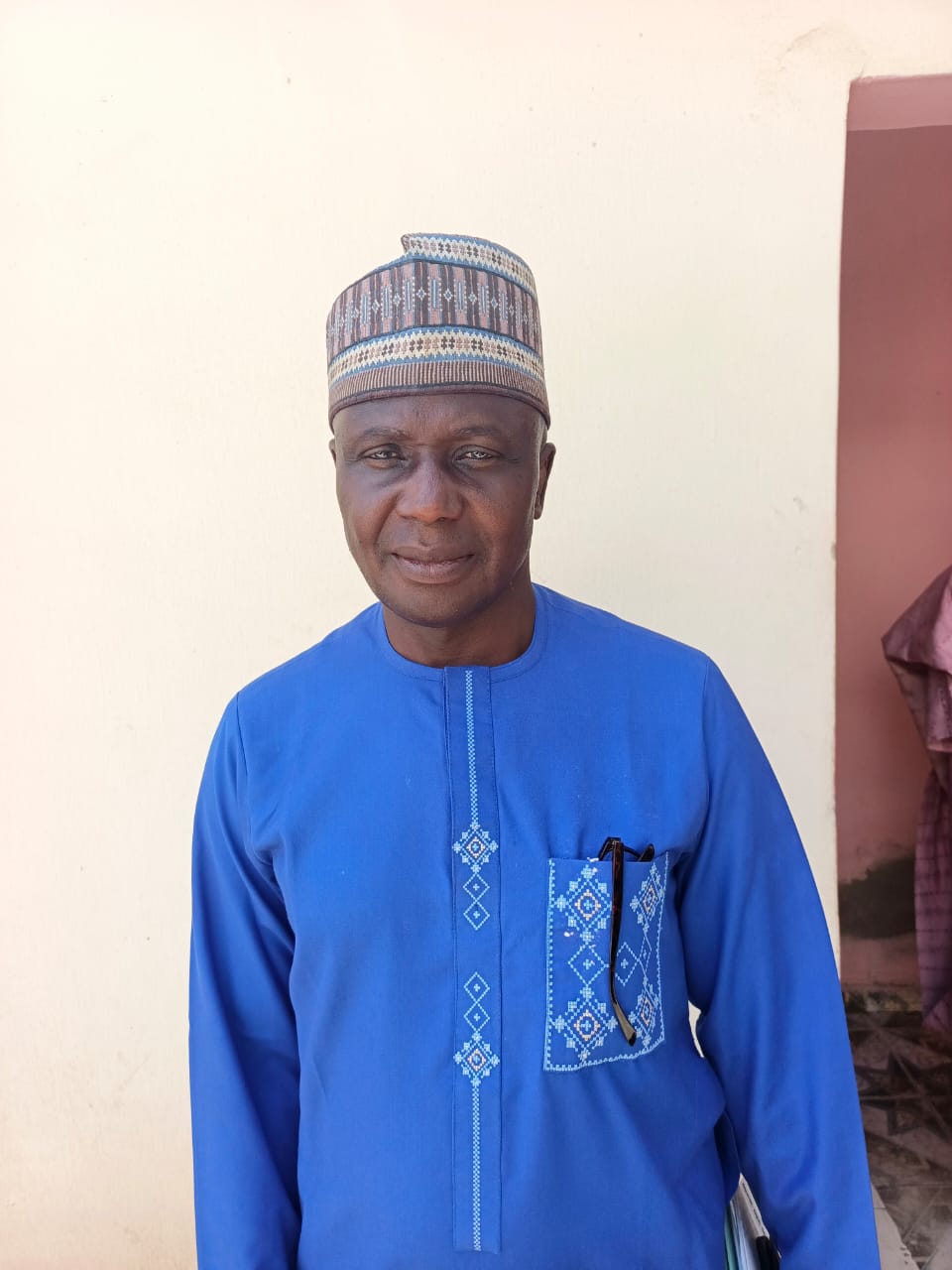 Portrait of Ahmed Sardauna Maisamari, Director of Medical Laboratory Services