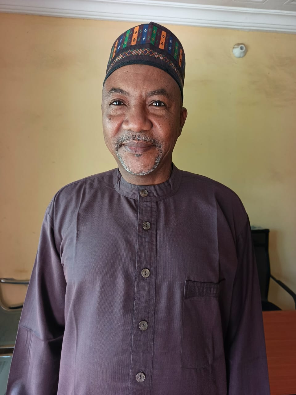 Portrait of Ibrahim Amanu Abdullahi, Director of Administration and Finance